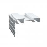 Blind Curtain Rail Aluminium Industrial Profile Custom Extrusion 6063 for sale