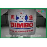 Inflatable Animal Balloons White Custom Advertising Inflatable Bear Inflatable Cartoon Characters