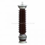 Glazed Lightning Arrester Insulator 66kV Surge Arrester for sale
