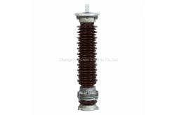 China Glazed Lightning Arrester Insulator 66kV Surge Arrester supplier