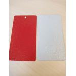Epoxy Polyester Red Antimicrobial Spay Powder Coating Paint for racking using for sale