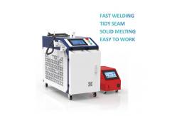China Fiber Laser 4 In 1 Welding Machine 2000W Power Water Cooling Fast Speed supplier