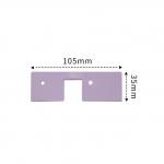 Industrial Electronics Heat Insulation Silicone Cpu Pad 0.5mm-15mm Thickness for sale