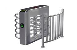China RFID Card Reader Half Height Turnstile Intelligent Passage Management Auto Lock supplier