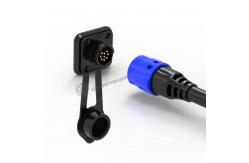 China Industrial 9 Pin Waterproof Connector Male Socket IP67 Connector supplier