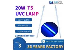 China G24T5L T5 T8 UVC Disinfection Lamp Double Side UV LED Tube Sterilizing supplier