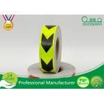 Dark Self Adhesive Arrow PET Reflective Electrical Warning Tape For Truck / Vehicles for sale