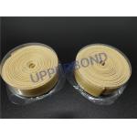 MK8 Cigarette Machine Parts Customized Aramid Yellow Format Garniture Tape for sale