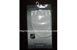 China Composited Clear Poly Bags for Short Pants , Plastic Hanger Bags supplier