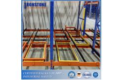 China High Storage Density Push Back Rack With Speedy Accessibility supplier