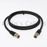 12G HD SDI BNC To BNC Male Video Coaxial Cable For 4K Video Camera 19 Inches for sale