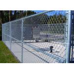 Anti Aging 9 Gauge Galvanized Chain Link Fence Diamond Hole 3D Modeling