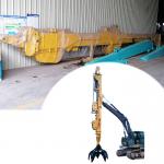 Excavator Telescopic Arm With Grapple And Long Reach Use Better Material for sale