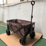 Wide Folding Beach Wagon Foldable Picnic Trolley Cart Outdoor Wagon for sale