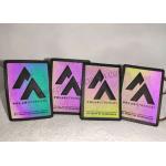 Washable 3M Reflective Labels 8 Colorway Laser Etched Leather Patches for sale