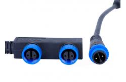 China OD 6.8mm 18AWG 100mm IP68 Custom Molded Cable Assembly supplier