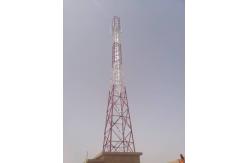 China Mobile Steel Lattice Tower 4 Legged Quadrilateral Angular supplier