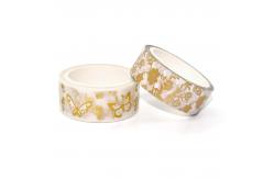 China DIY Bullet Journal Washi Tape Custom Printed Waterproof Foil Washi Tape supplier