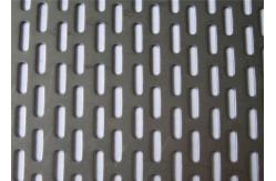 China Oem Customized Building Facade Use Square Hole Perforated Sheet Metal supplier