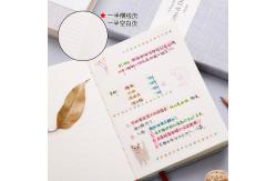 China Exquisite Linen Cover Journal , Hard Cover Notebook With Blank / Lined Paper 128 Sheets supplier