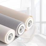 Plain Weave Polyester Sunscreen Fabric PVC Coated For Solar Shade