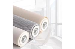 China Plain Weave Polyester Sunscreen Fabric PVC Coated For Solar Shade supplier