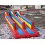Inflatable double lanes bungee trampoline for sale