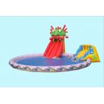 Adults PVC Inflatable Aqua Water Game Park With Slide