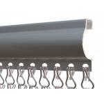 Shiny 12MM Hooks Anodized Aluminium Insect Screen Mesh for sale