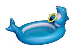 China Small Water Park Kids Inflatable Pool with Animal for Backyard Play supplier