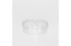 China Custom Food Grade Transparent Gift Box U Shape PET Cupcake Packaging Boxes supplier