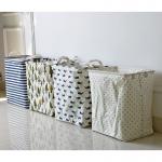 Reusable Lightweight Folding Laundry Baskets hamper OEM ODM