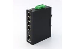 China POE Industrial Ethernet Switches 5 Port Unmanaged DIN Rail Mounting 1000Mbit/S supplier