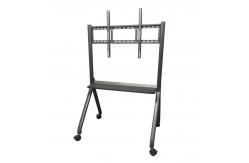 China Modern Rolling Interactive Whiteboard Stand Trolley With Universal Wheels supplier