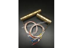 China Microtubular Resistor Brass Coil Heaters For Plastic Injection Industry supplier
