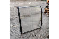 China Split Panel Polycarbonate Awning with DIY Plastic Frame supplier