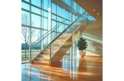 China Modern Stainless Steel Handrails with Polished PSS Finish for Staircase Glass Railings supplier