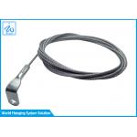 Big Pull 7x7 Stainless Steel Wire Rope Assembly With 90 Degree Bending Terminal for sale
