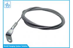 China Big Pull 7x7 Stainless Steel Wire Rope Assembly With 90 Degree Bending Terminal supplier