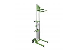 China Manual Material Lift Portable Hand Winch Lifter Stacker Manual Lift supplier