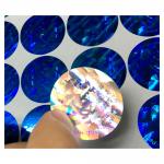 Anti Counterfeit Gold And Silver Security Hologram Stickers for sale