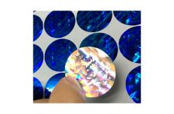 China Anti Counterfeit Gold And Silver Security Hologram Stickers supplier