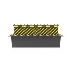25mm Panel 380VAC 80V 5.5KW Road Block Barrier 100 Tons for sale