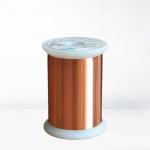Ultra Fine Copper Magnet Wire Enameled Winding Wire Thermal Class 155 / 180 UEW 0.012mm for sale