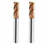 High Precision Single Flute Spiral End Mill CNC Router Bit For Wood for sale