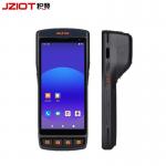 Android 11 PDA Handheld Terminal Industrial Android Rugged Pda With Built-in Printer Barcode Scanner for sale