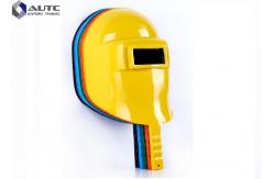 China Face Protection Electrician Hard Hat Arc Welding Customized Large Window Size supplier