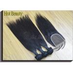 Natural Black1b# 360 Frontal Wig Can Be Curled , Dyed Healthy Ends for sale