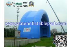 China Waterproof PVC Tarpaulin Inflatable Tent / Inflatable Arch Tent With Big Span supplier