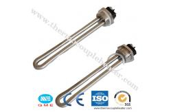 China 1 Inch NPT Flange Immersion Tubular Heater For Solar Water Heater supplier